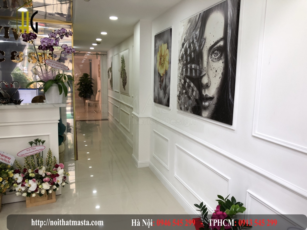 Thiết kế nội thất Spa - Chị Quyên